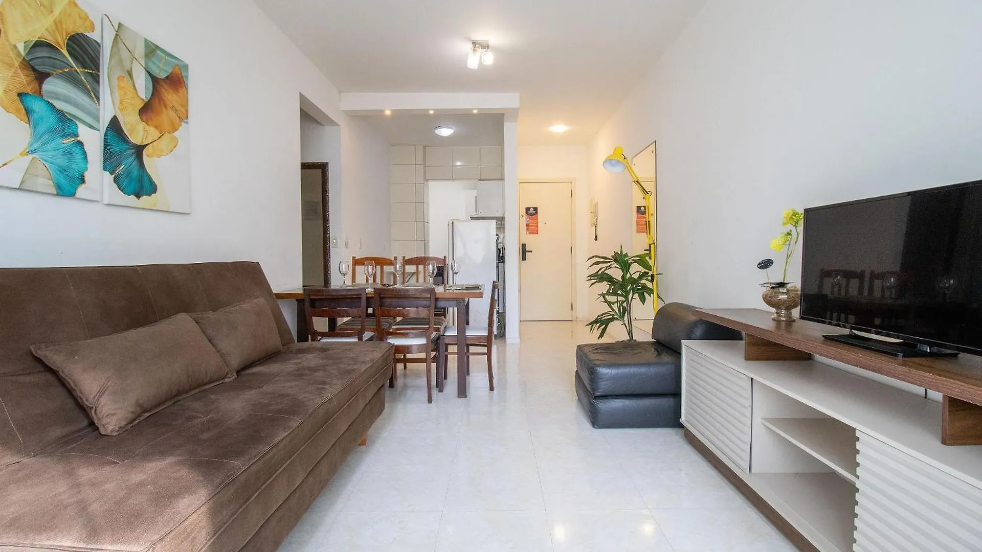 Balneário CamboriúNvr62B - Quadra Mar, Sacada, 2 Dorm, Climatizado公寓 0*, Balneário Camboriú 巴西