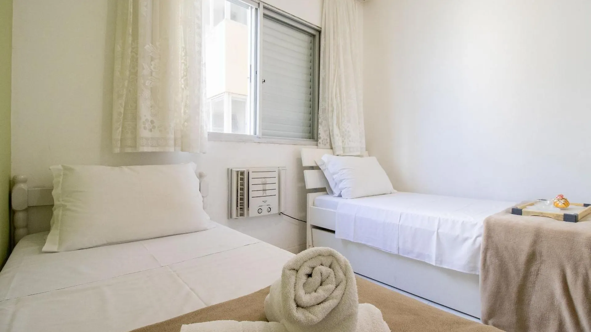 公寓 Balneário CamboriúNvr62B - Quadra Mar, Sacada, 2 Dorm, Climatizado公寓