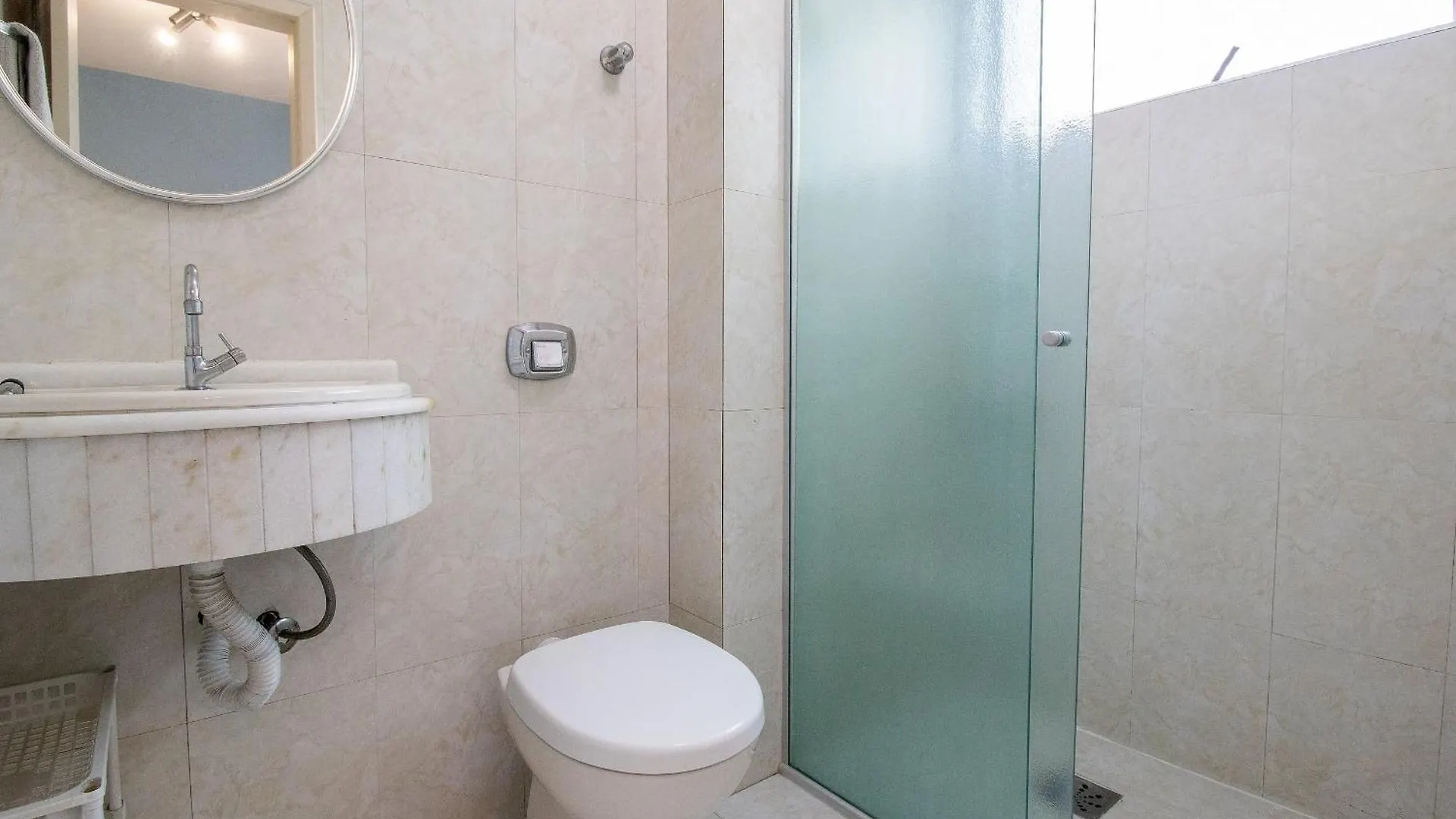 公寓 Balneário CamboriúNvr62B - Quadra Mar, Sacada, 2 Dorm, Climatizado公寓 巴西