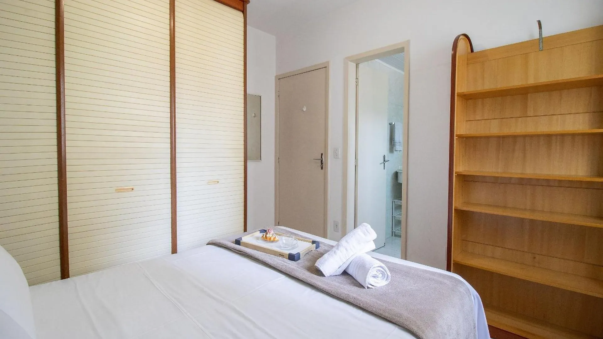 公寓 Balneário CamboriúNvr62B - Quadra Mar, Sacada, 2 Dorm, Climatizado公寓 巴西